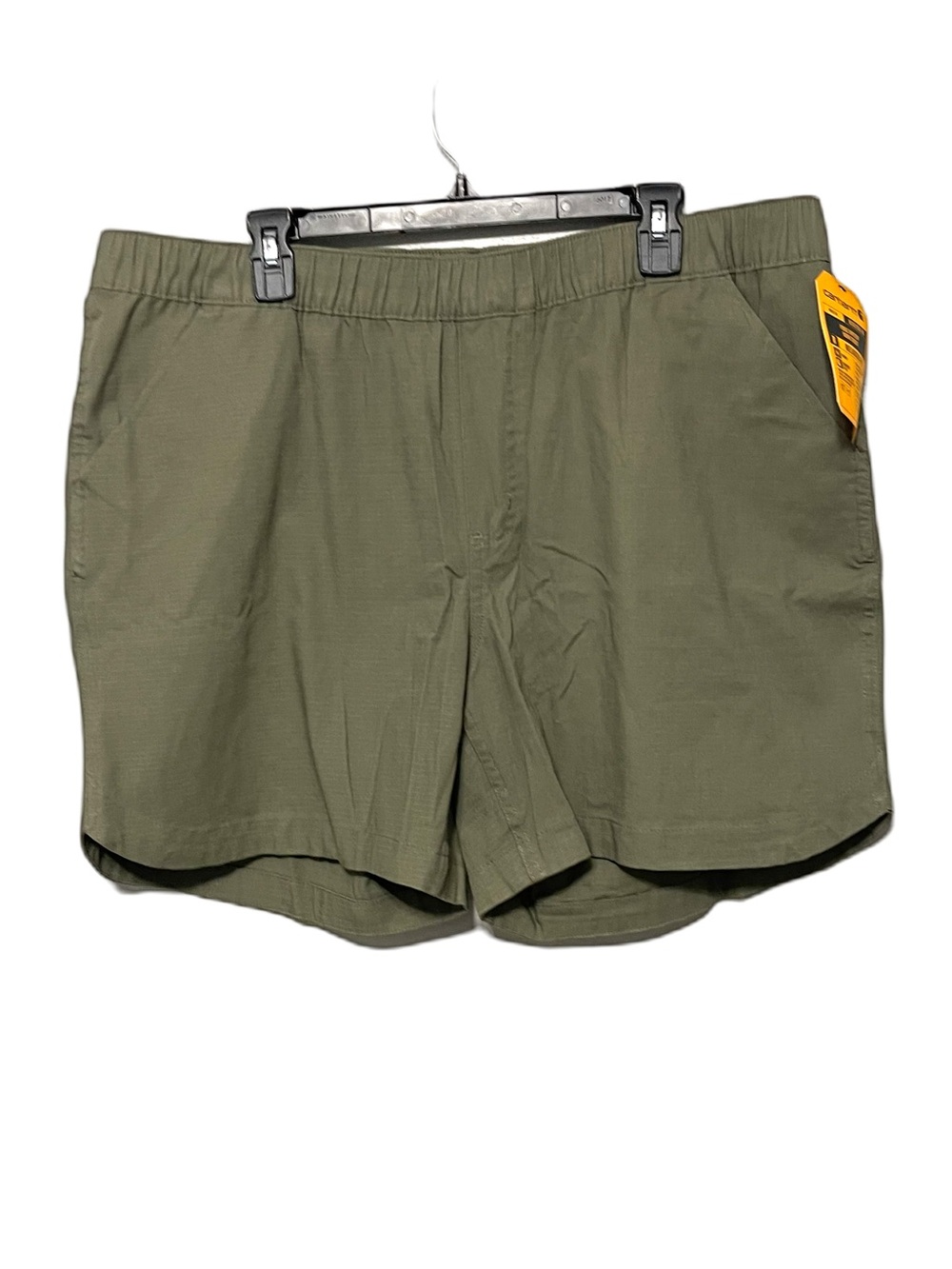 Carhartt Force Ripstop Work Shorts Army Green Pockets Relaxed NWT Womens XL